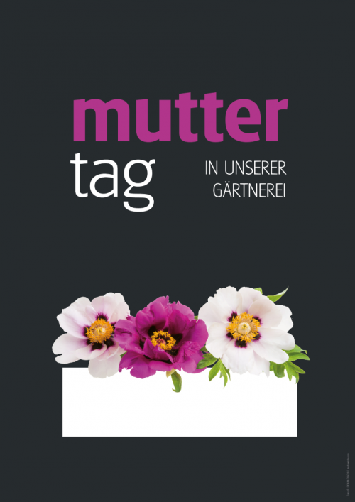 Poster Muttertag - einfach