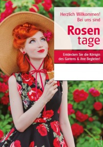 Poster Rosentage - mit Menschen