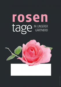 Poster Rosentage - einfach