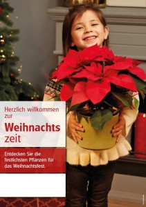 Poster Weihnachtszeit - mit Menschen